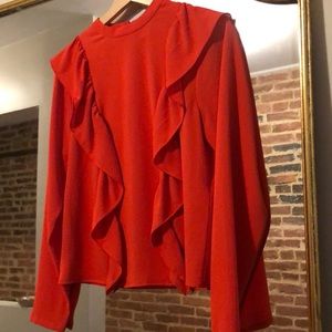 Ruffle blouse